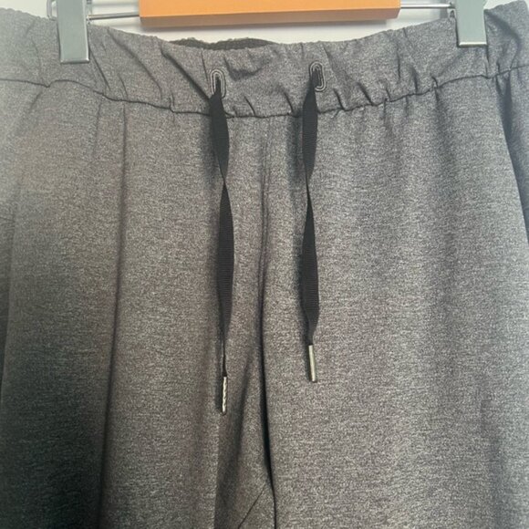 Lululemon On The Fly Pant Full Length 31” Heathered Black Size 6 - Picture 2 of 5